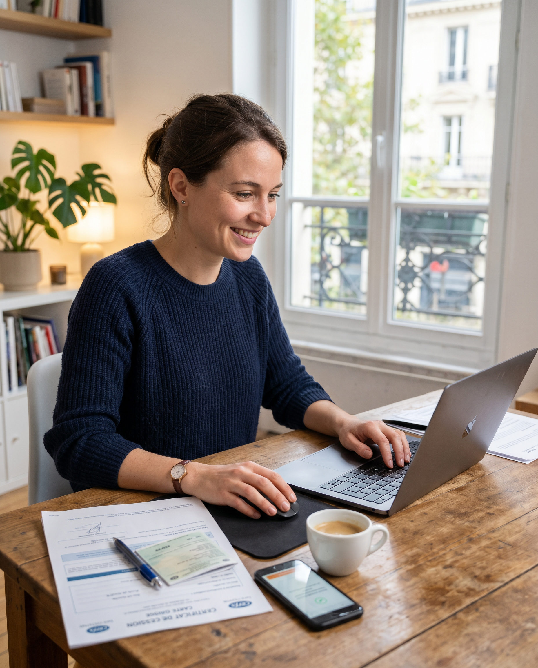 Demande de carte grise en ligne avec accompagnement par Dujardin Assurances